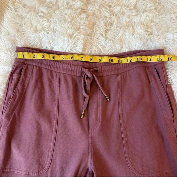 Athleta Farallon Tawny Rose Pink Jogger Pants Size: Medium Tall - Picture 5 of 11